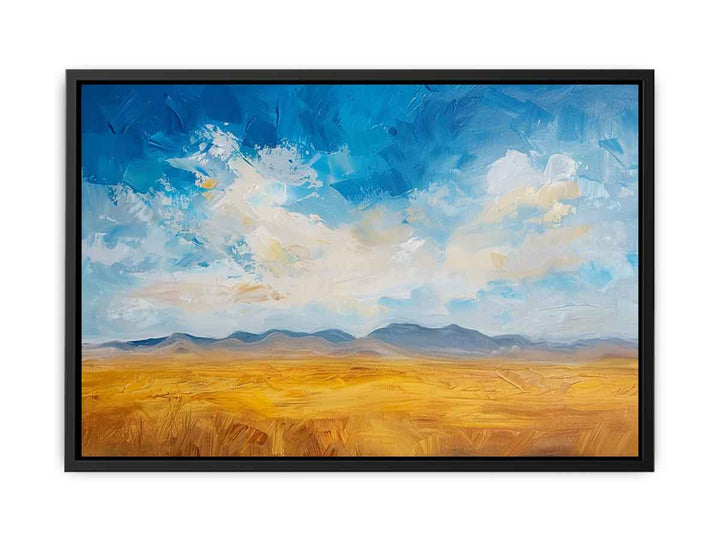 Desert Sky canvas Print