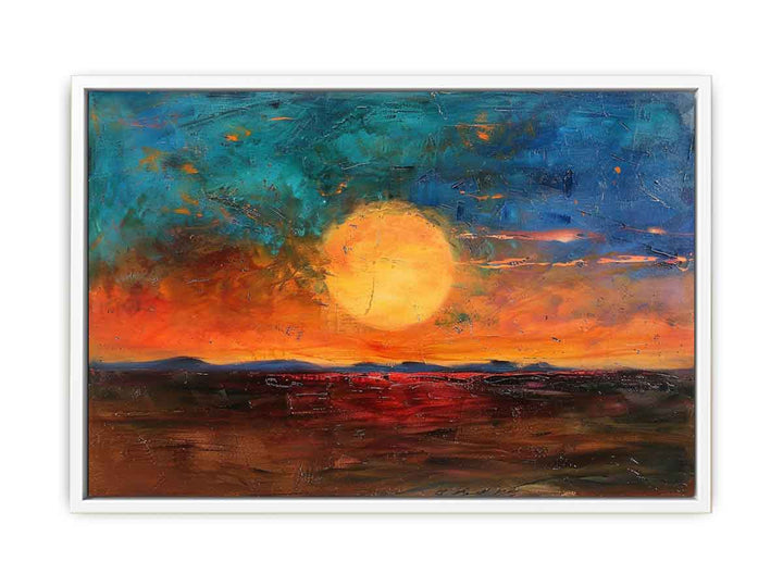 Desert Sunset  Painting