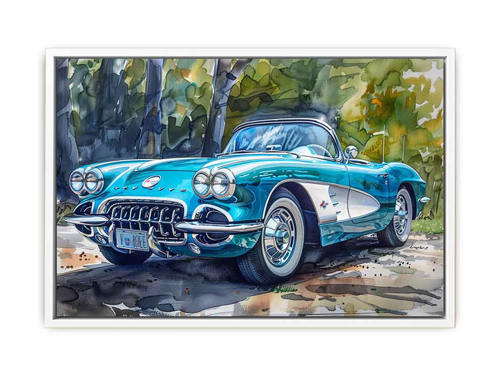 Chevrolet Corvette C1 1960 Painting Painting