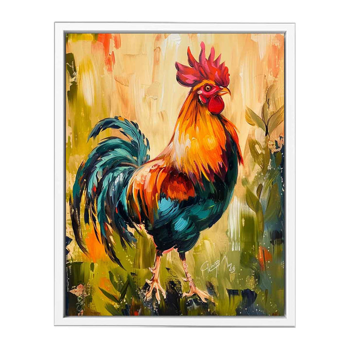Cock Painitng Painting