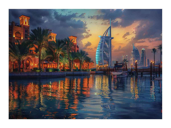 Dubai Painting Art Print