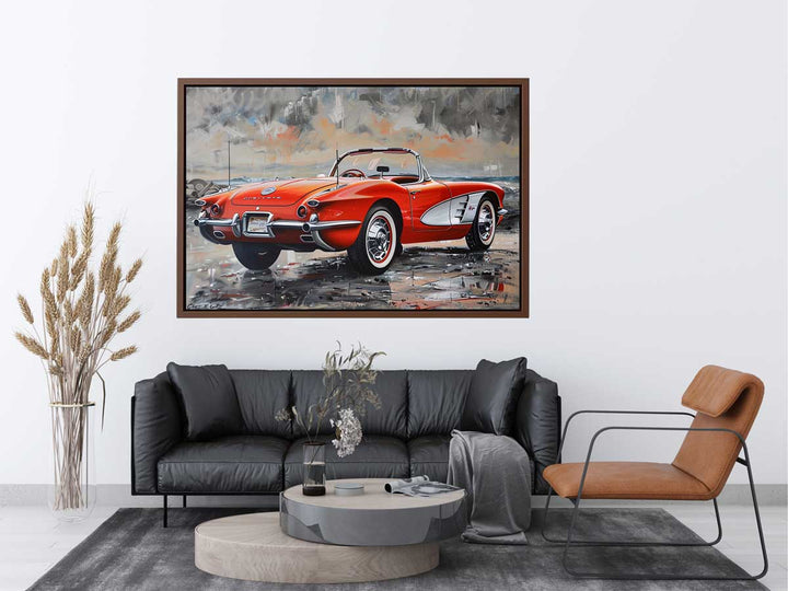Chevrolet Corvette Painting Art Print