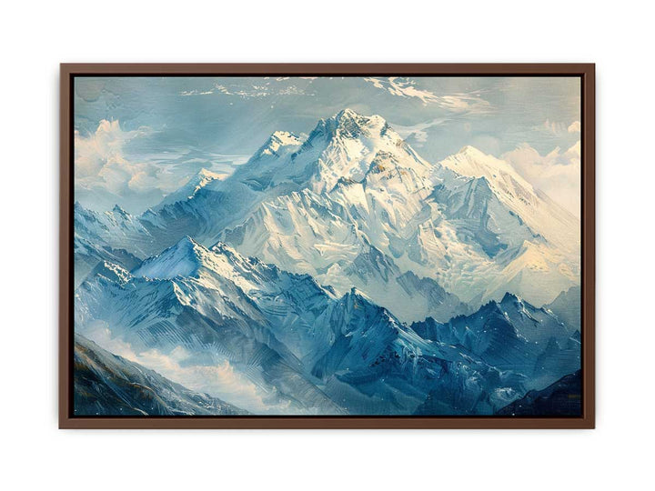 Himalayas Snow Painting 