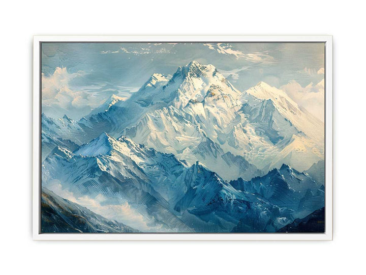Himalayas Snow Painting 