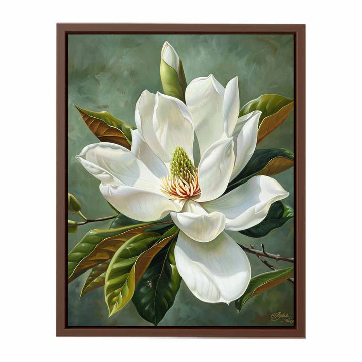 Magnolia Grandiflora Painting