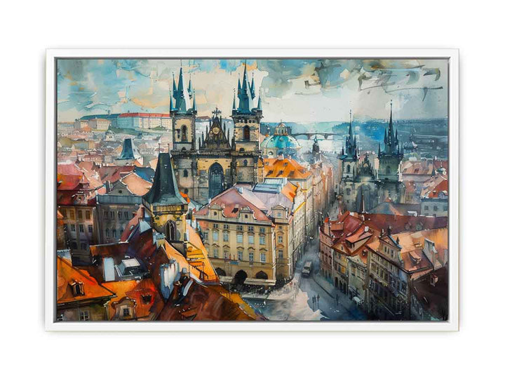 Prague City Painting