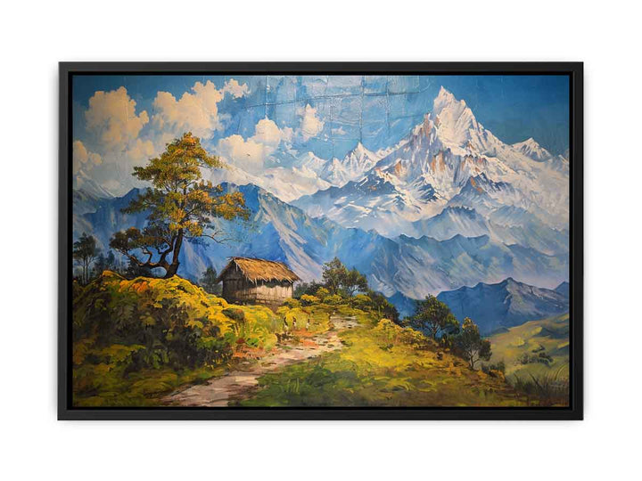 Mountain House  canvas Print