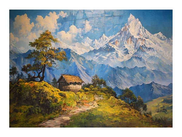 Mountain House Art Print
