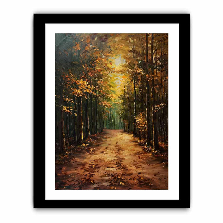 Tree Path  Art Print