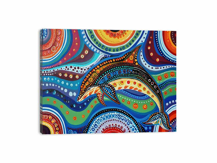 Dolphin  Canvas Print