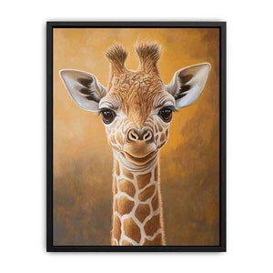 Gentle Gaze canvas artwork for modern luxury interior decor
