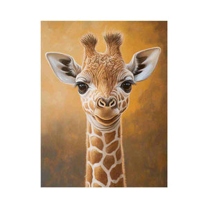 Gentle Gaze canvas artwork for modern luxury interior decor