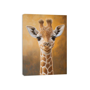 Gentle Gaze canvas artwork for modern luxury interior decor