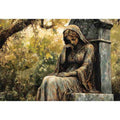 Silent Reflection canvas artwork for modern luxury interior decor