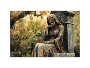 Silent Reflection canvas artwork for modern luxury interior decor