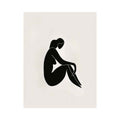 Quiet Form canvas artwork for modern luxury interior decor