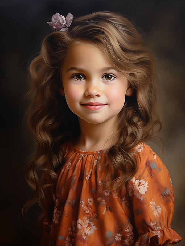 Children's  Portrait Painting