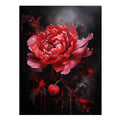 Red flower Painting 