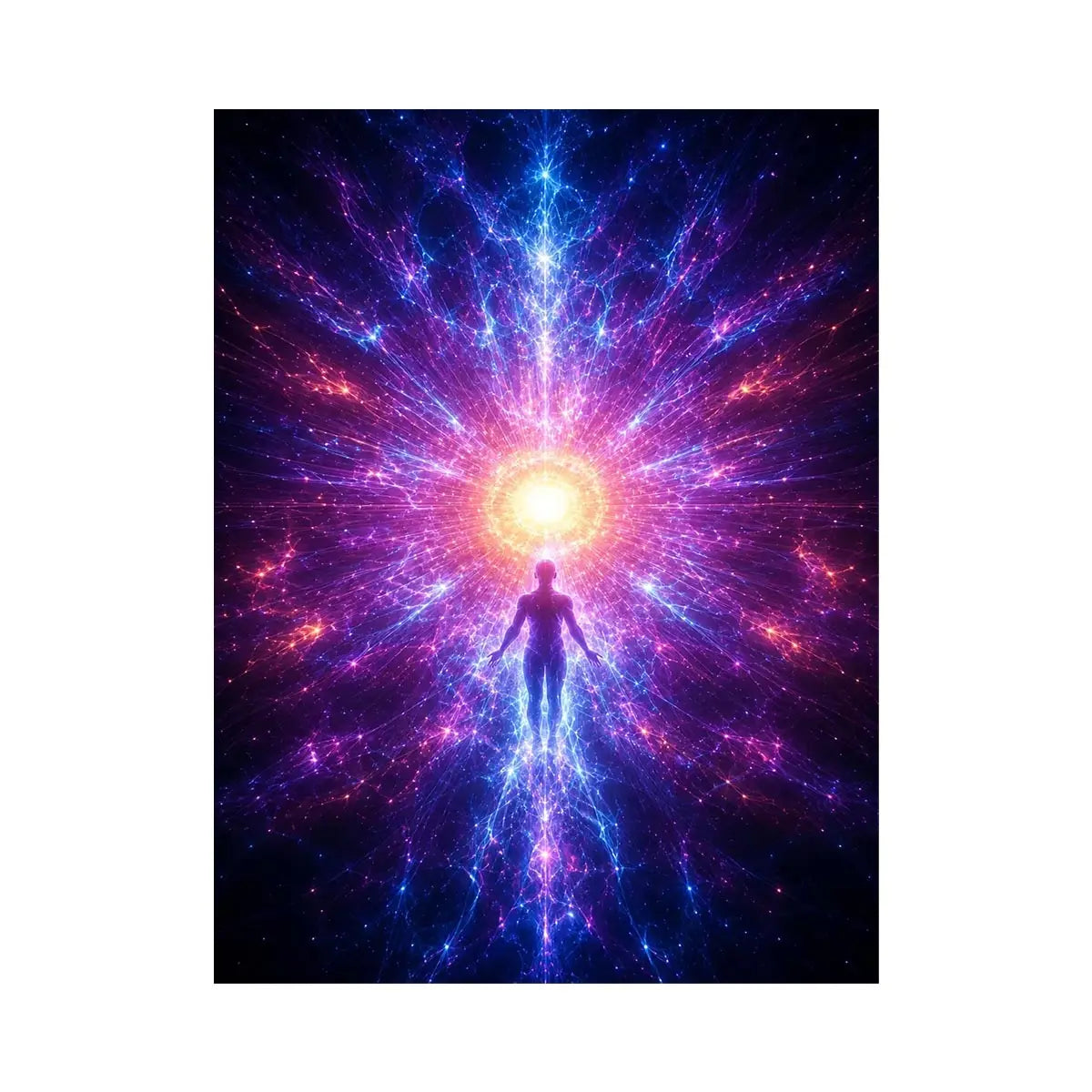 Infinite Awakening canvas art for modern luxury decor.