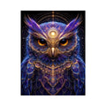 Lunar Wisdom canvas art for modern luxury decor.