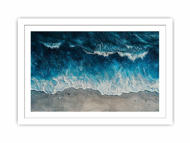 Ocean Waves  Streched canvas