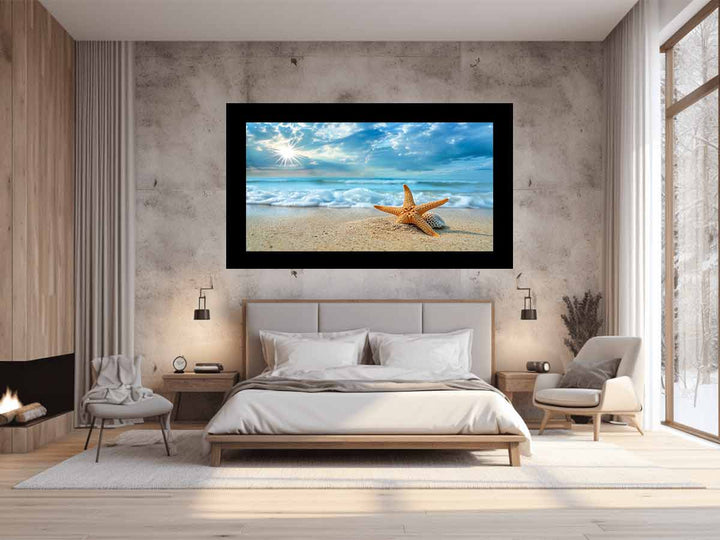 Starfish on Beach 