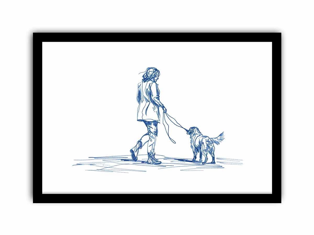 Walk   Art Print