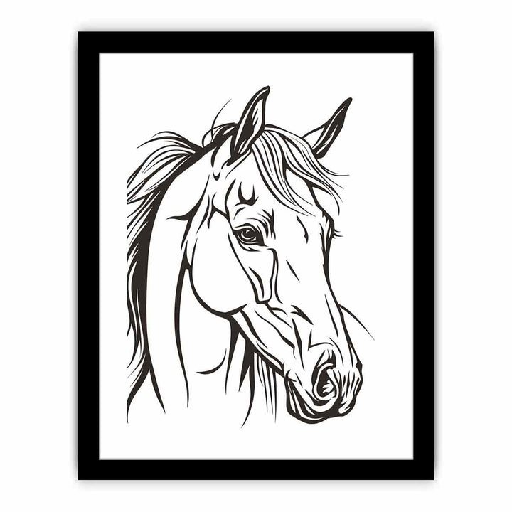 Horse   Art Print