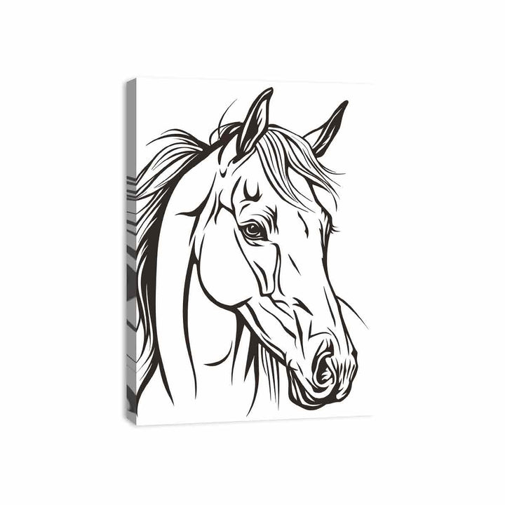 Horse  Canvas Print