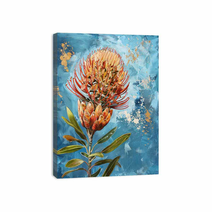 Banksia Flower Canvas Print