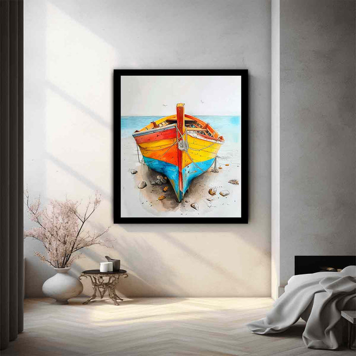 Boat On Shore
