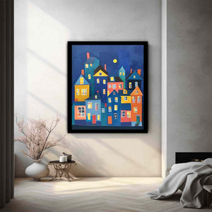 Moonlit Village