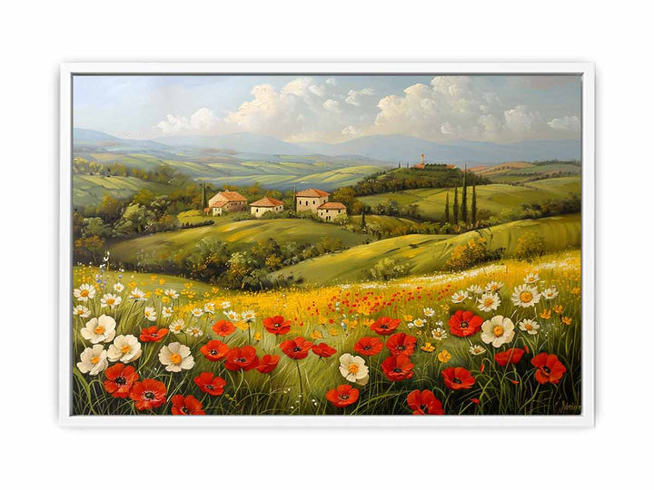 Sunflower Field  Framed Print