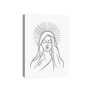 Mary  Canvas Print