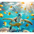 Underwater Turtle 