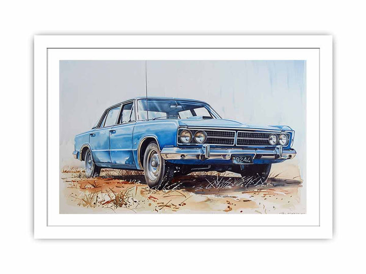 Chrysler Valiant Streched canvas