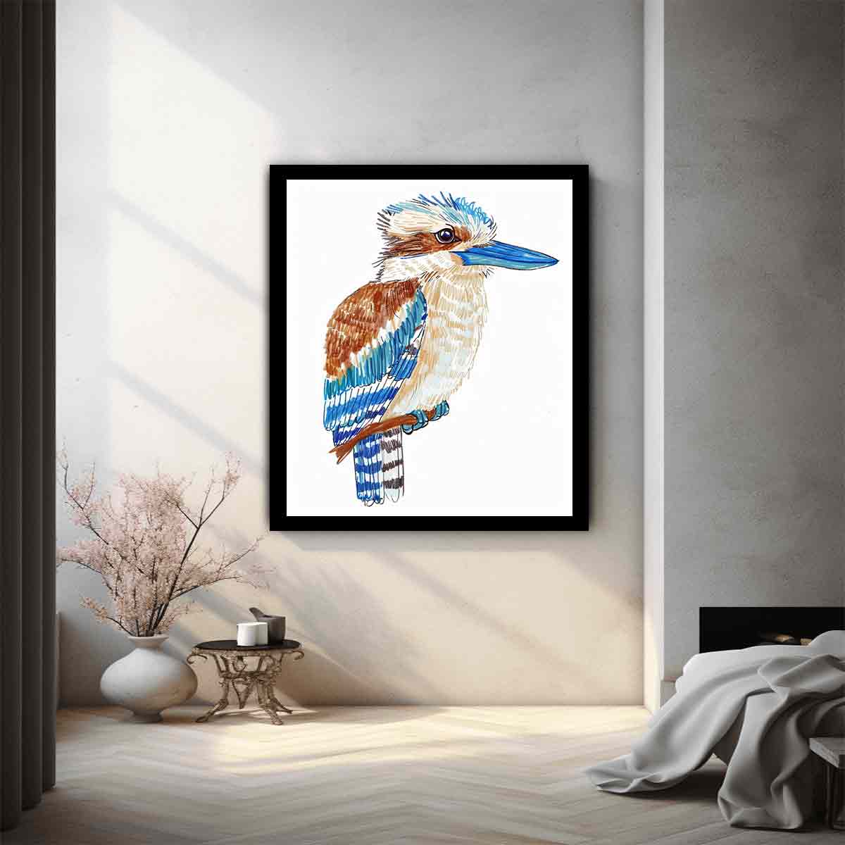 Blue Wing Kookaburra