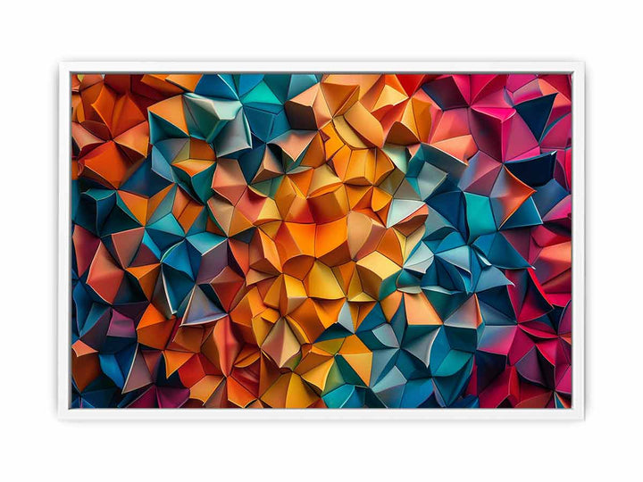Angular Framed Print