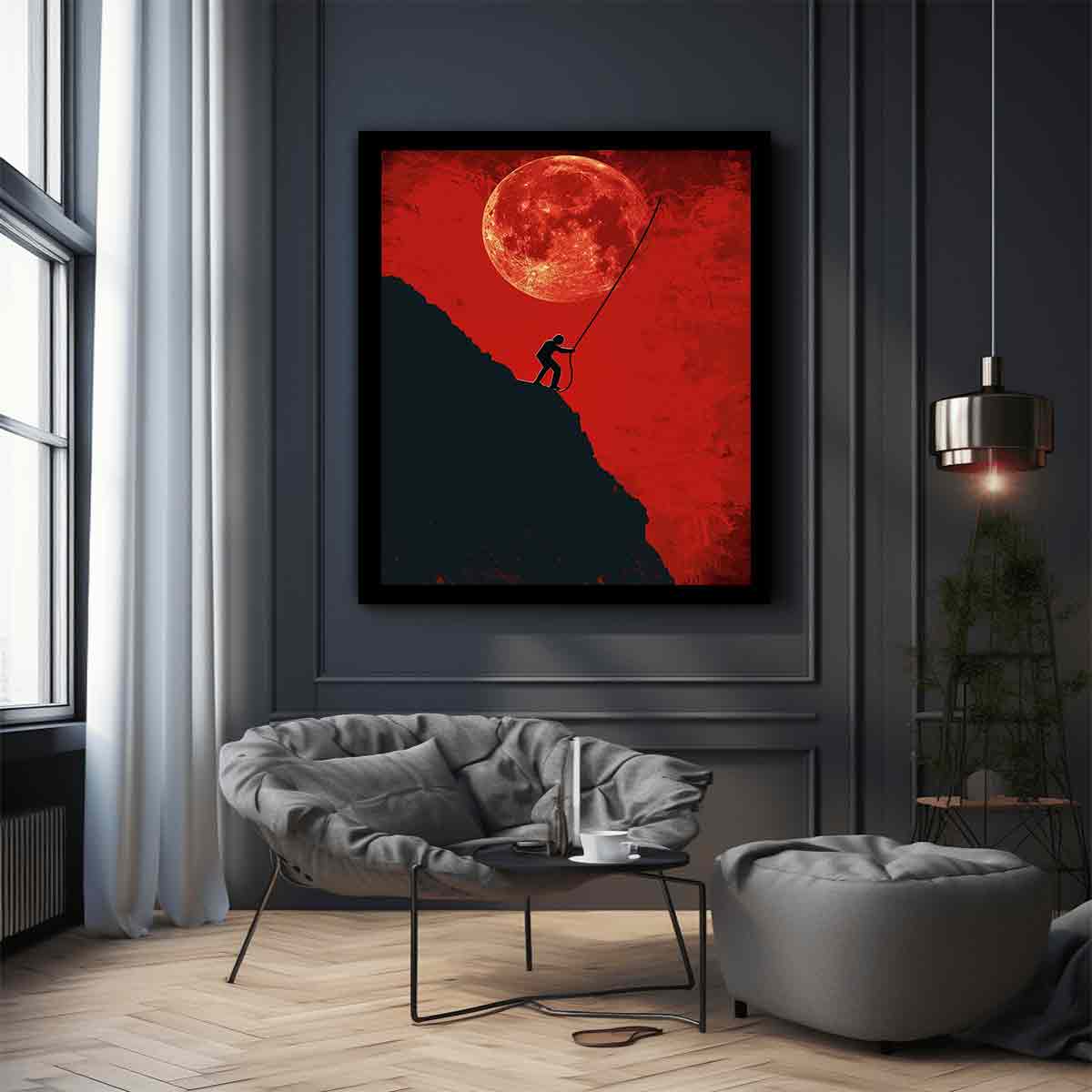 Crimson Moon Ascent