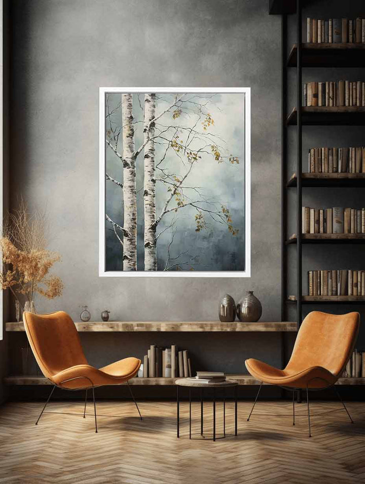 Birch Tree Artwork Art Print