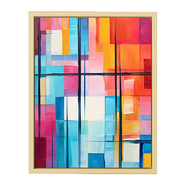 Abstract Office Art framed Print