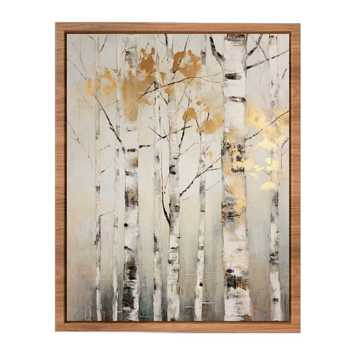 Birch Tree Art print  Painting