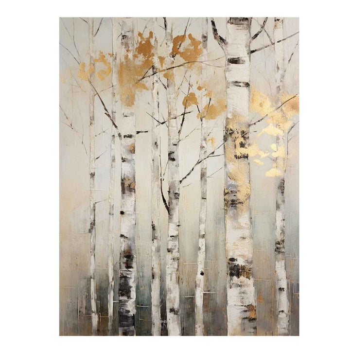 Birch Tree Art print