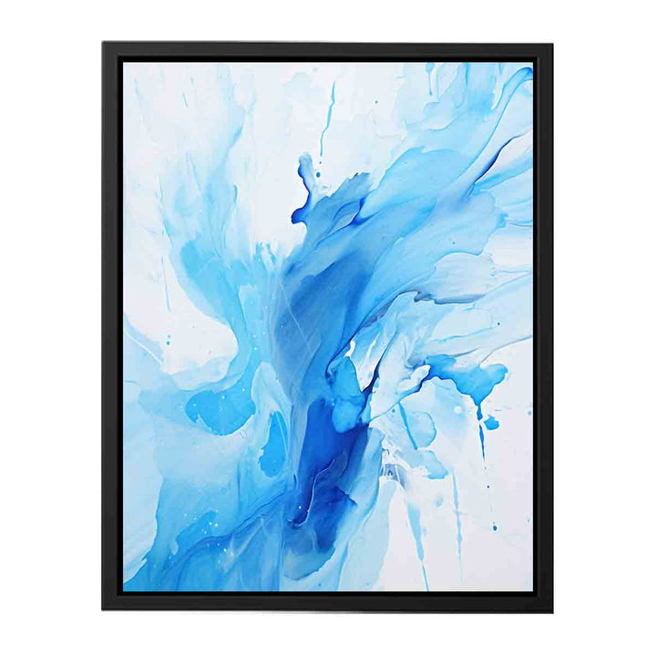 Abstract Blue Artwork  canvas Print