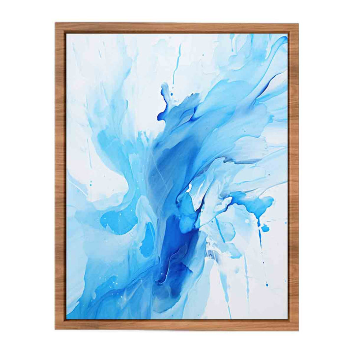 Abstract Blue Artwork  Painting