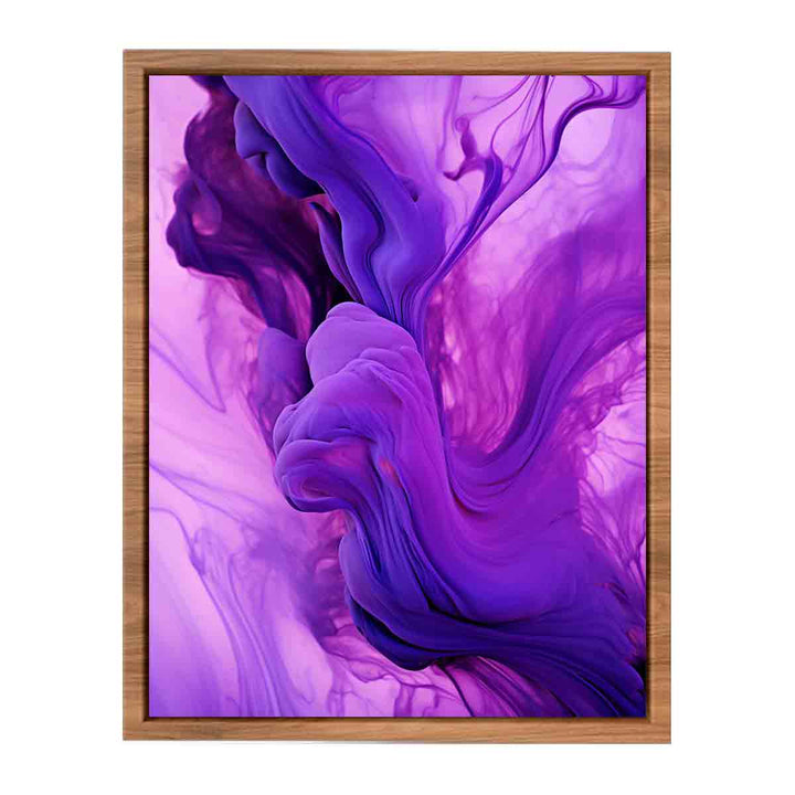 Purple Abstract Artwork  Painting