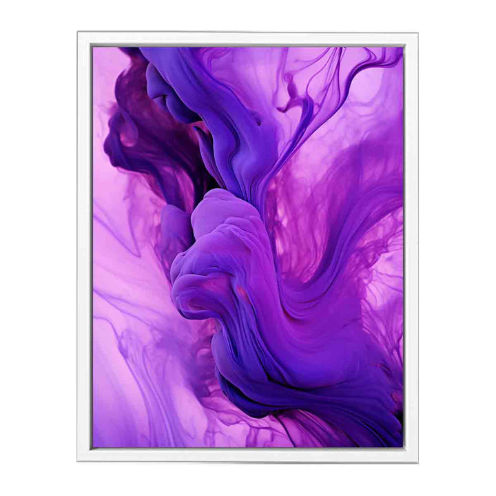 Purple Abstract Artwork  Painting