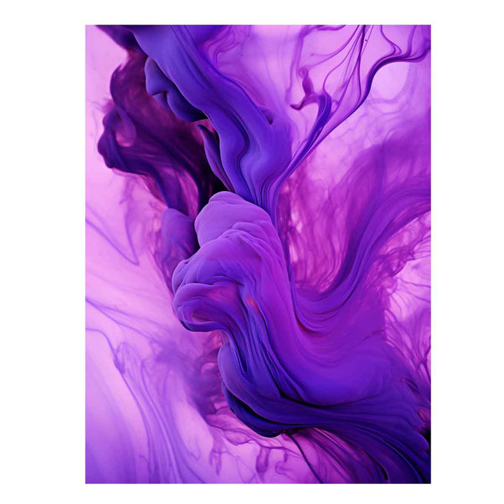 Purple Abstract Artwork
