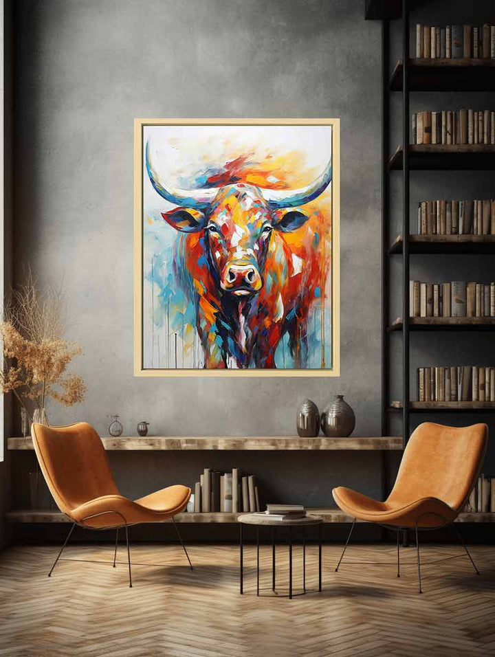The Bull Painting Art Print