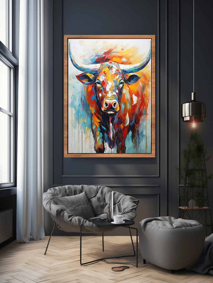 The Bull Painting Art Print